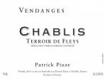 Patrick Piuze - Chablis Terroir De Fleys 2024