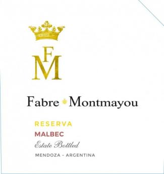 Fabre Montmayou,malbec Reserva,mendoza,argentina, 2022