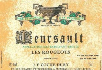 Coche Dury - Meursault Les Rougeots 2020