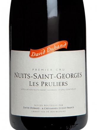 David Duband Nuits Saint Georges les Pruliers, 2018