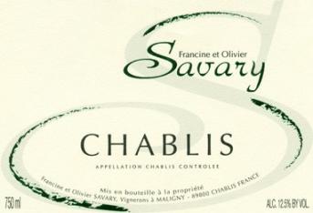Domaine Savary Chablis Vieilles Vignes 2021
