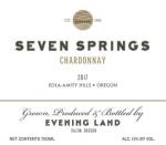 Evening Land Seven Springs Chardonnay, 2021
