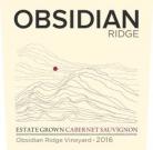 Obsidian Ridge - Cabernet Sauvignon 2017