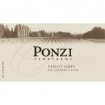 Ponzi - Pinot Gris Willamette Valley 2018
