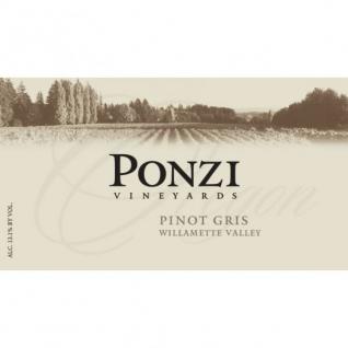 Ponzi - Pinot Gris Willamette Valley 2018