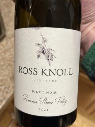 Ross Knoll Vineyard, Pinot Noir, Russian River Valley, 2021